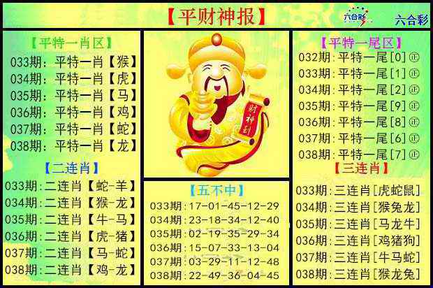 038期平财神报[图]